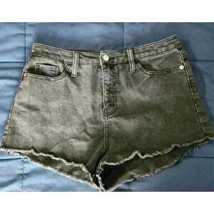 Wild Fable Black Denim Jean Shorts Size 12 Summer Vacation‎ Beach Hot